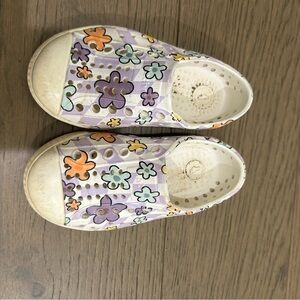 Native Kids Slip-On Water Shoes - Lavender, Orange, Aqua, White
